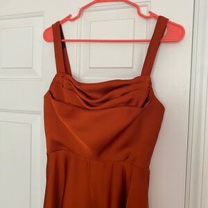 Azazie Paprika Shaude Dress